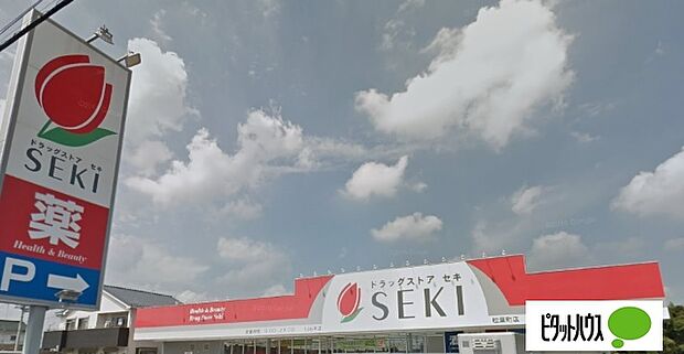ドラックストア 「ドラッグストアセキ松葉町店まで391m」