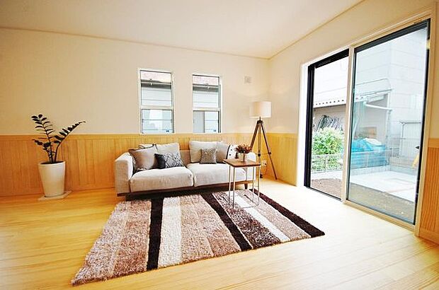 SAN+仕様ZEH（ネットゼロエネルギーハウス）基準クリア住宅や耐震等級3の家。