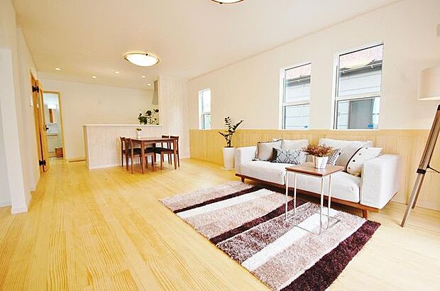 SAN+仕様ZEH（ネットゼロエネルギーハウス）基準クリア住宅や耐震等級3の家。