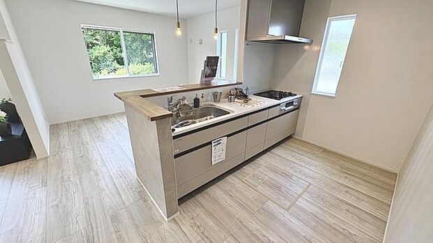 キッチン 清潔感があります