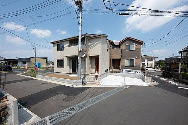 7号棟/現況現地写真 SAN+ZEH基準クリア住宅や耐震等級3。