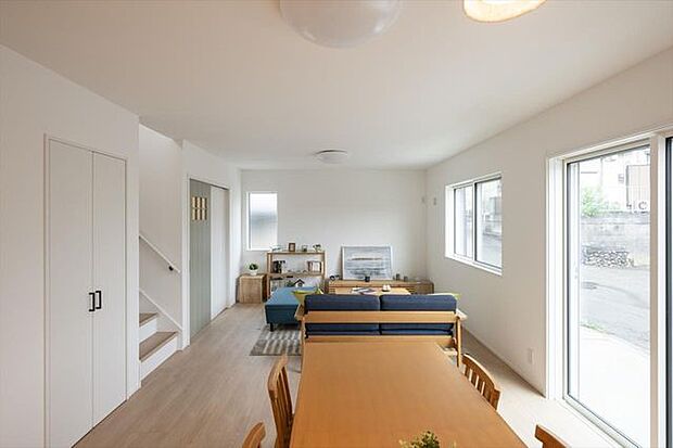 SAN+仕様ZEH（ネットゼロエネルギーハウス）基準クリア住宅や耐震等級3の家。