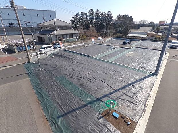 現地 土地広々66坪超!!余裕のある家造りが叶います!!