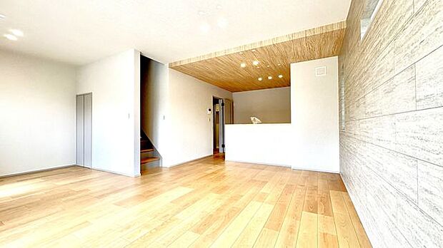 リビングイン階段で家族との交流が増えます