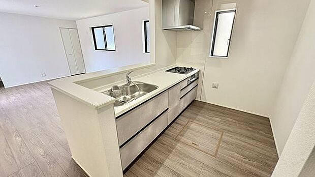 対面キッチン ここからご家族の『おいしい〜』が生まれます