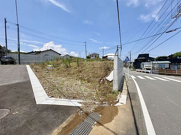 C区画　現地土地写真