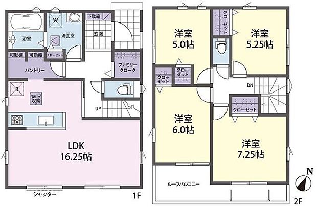 2号棟 間取り図
