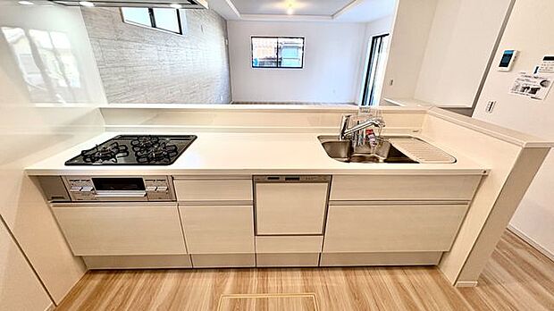 使いやすいオープンキッチン