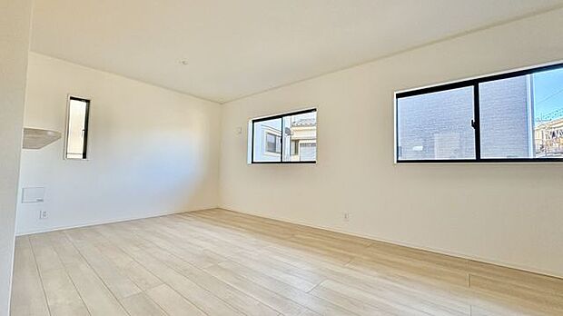 風の通りがよく開放感あるリビング