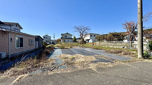 現況土地写真　開放感があります！