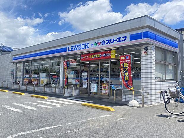 ローソン・スリーエフ元加治駅南店 徒歩7分。 493m