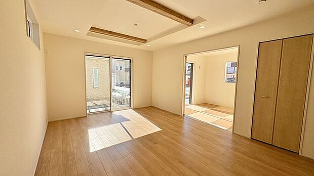 開放感あるリビング