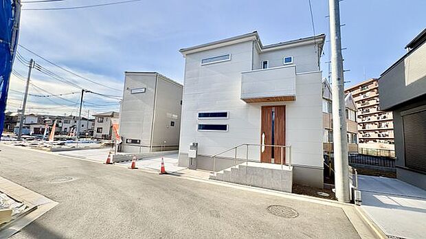 外観写真 SAN+の家はすべての住宅で『耐震等級3』を標準仕様としています