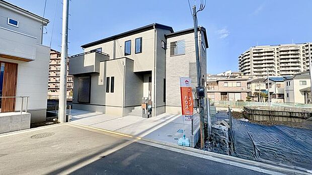 外観写真 耐震性・断熱性にも優れた安心の新築住宅です。