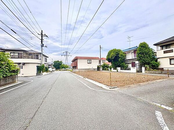 現地外観／閑静な住宅街