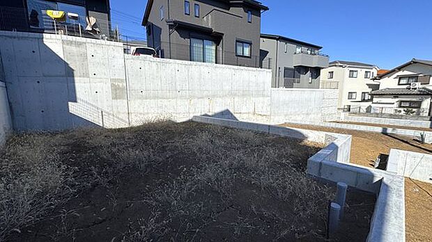 現地外観　こだわりの自由設計で建てる土地