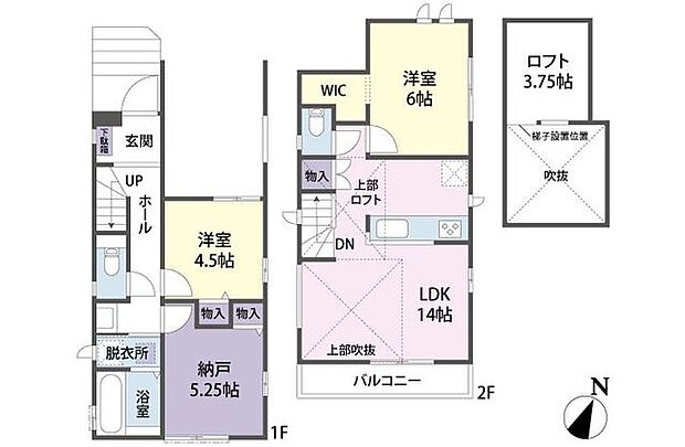A号棟　間取り図