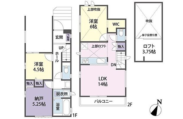 B号棟　間取り図