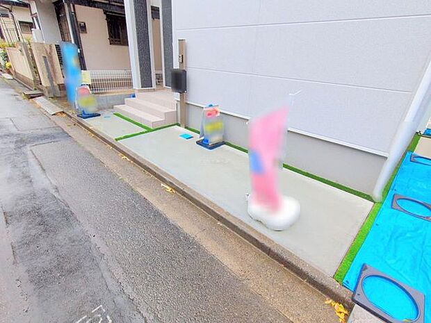 駐輪スペースとしてもいいですね