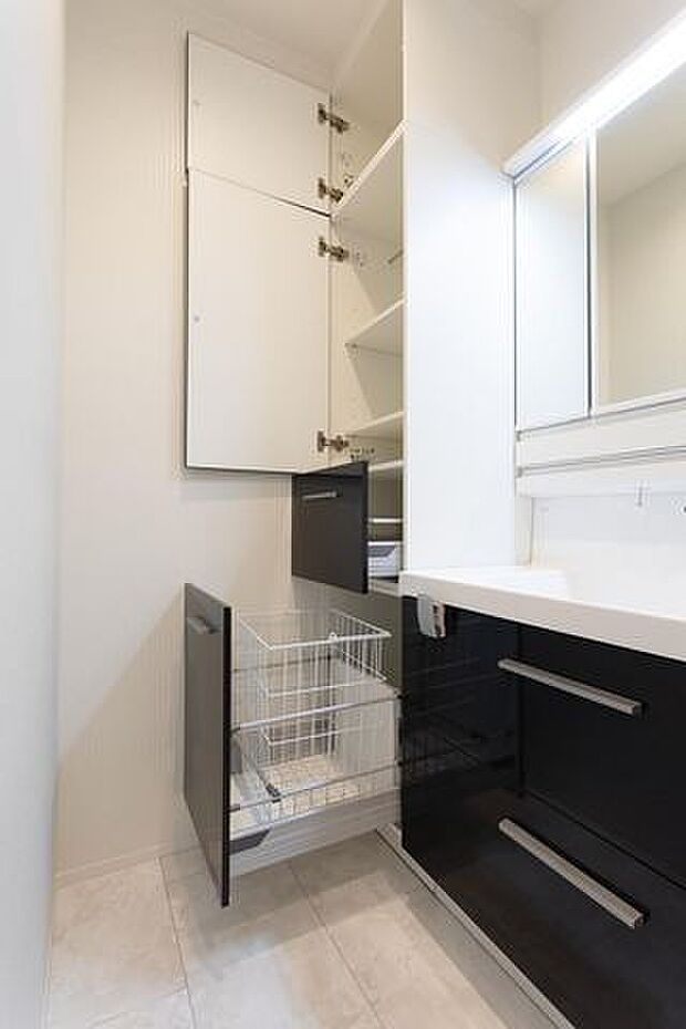 使いやすさにこだわった機能的な収納スペース