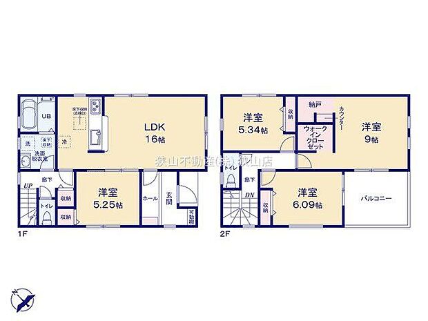 3号棟 間取り図