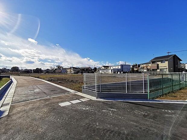 【外観】11区画から全体土地写真!現地(2025年1月)撮影