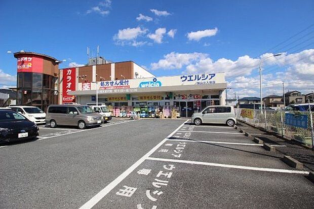 ウエルシア狭山北入曽店 徒歩5分。 390m