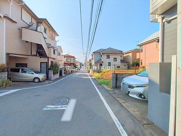 前面道路を含む現地写真