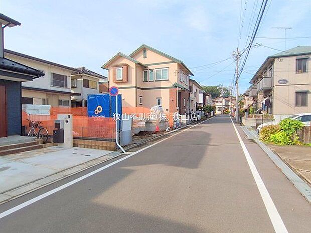 前面道路を含む現地写真
