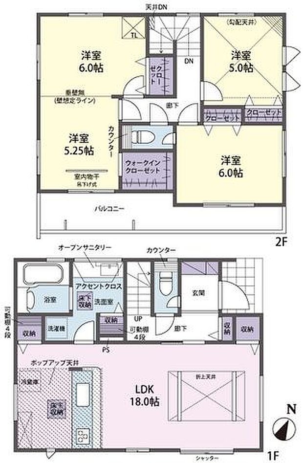 2号棟　間取り図