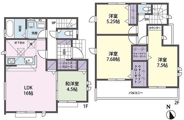 1号棟　間取り図