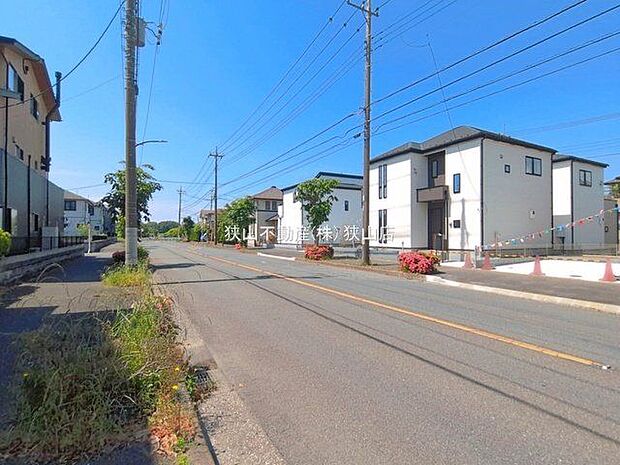 前面道路を含む現地写真