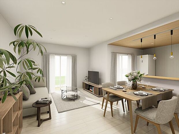 内観パース(リビング イメージ)