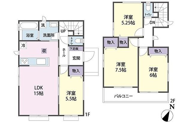 A号棟　間取り図