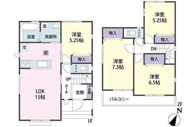C号棟　間取り図