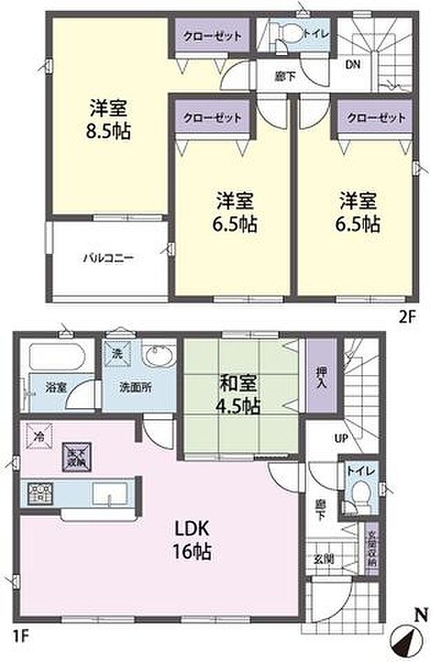 2号棟　間取り図