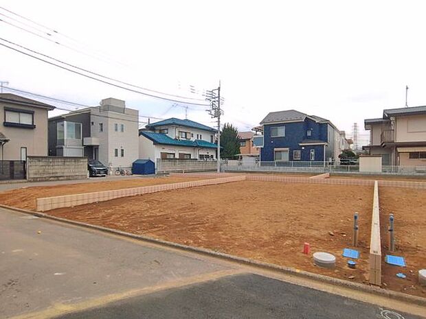 現況：建築中　3/23撮影