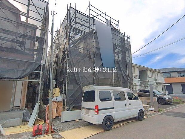 外観　上棟写真