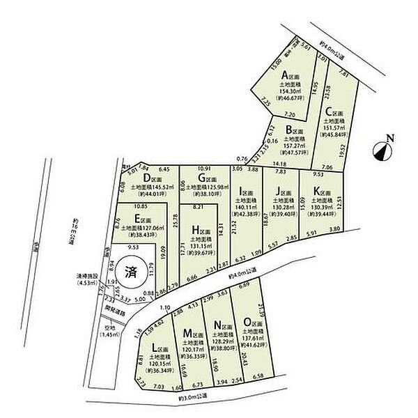 区画図