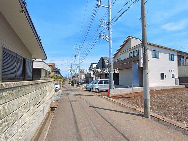 前面道路を含む現地写真