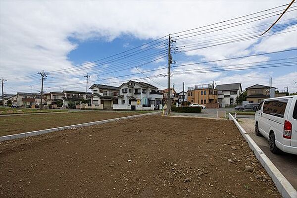 敷地の広さや形状を確認しやすい土地写真