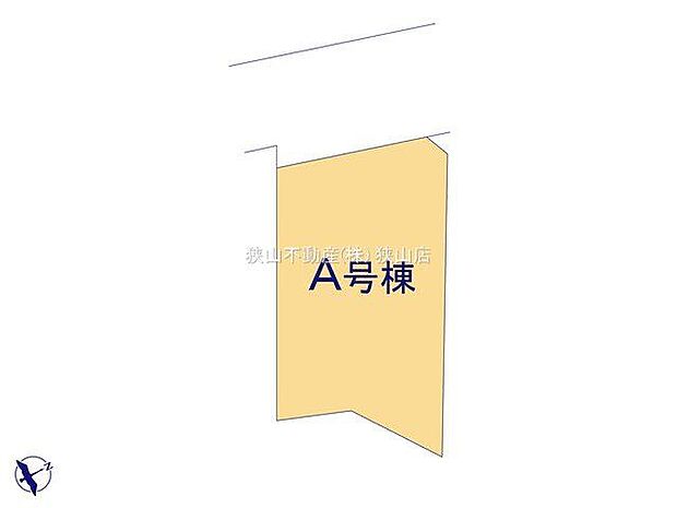 区画図土地35.96坪!