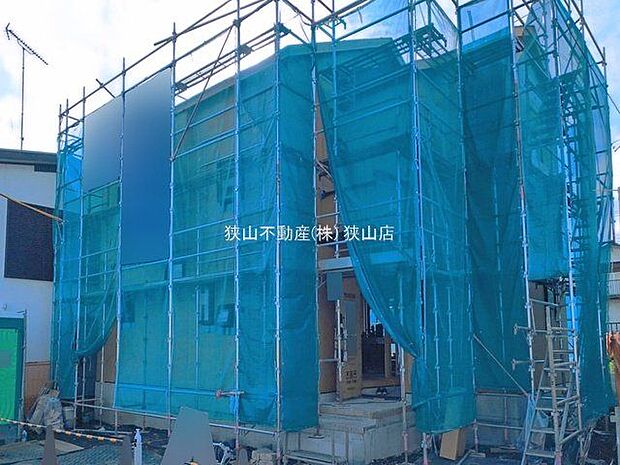 外観　上棟写真