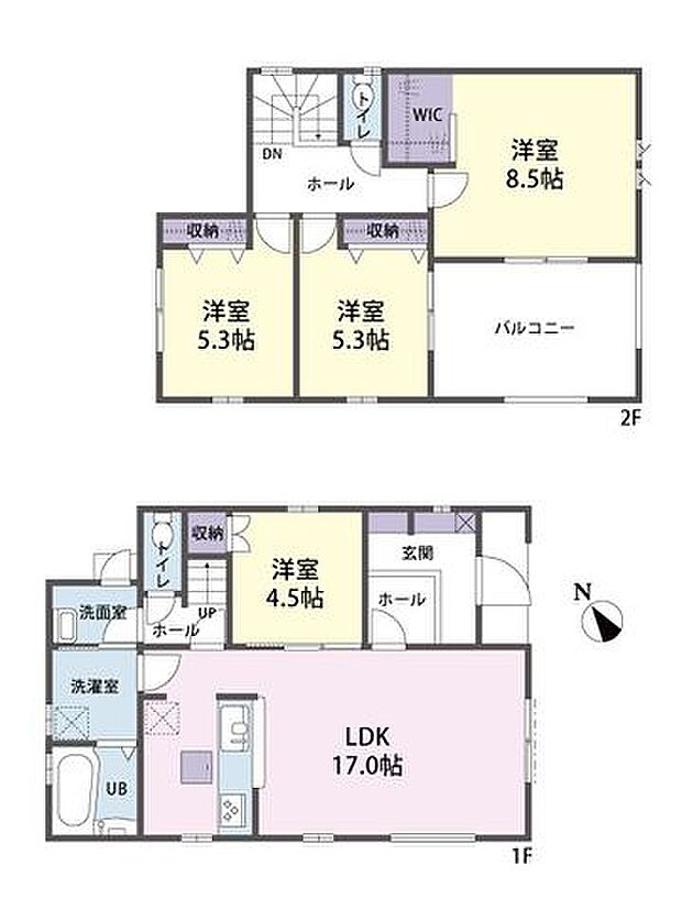 2号棟 間取り図