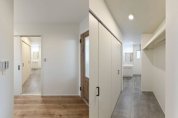 帰宅後すぐに手洗いうがいができる最短衛生動線