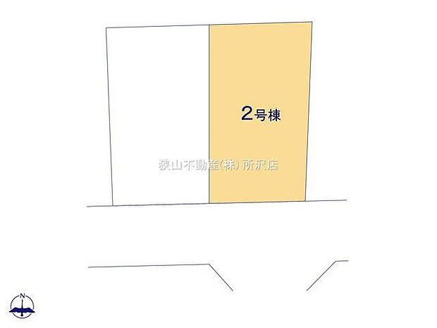 区画図 2号棟