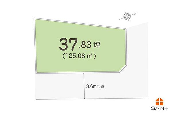 区画図※実測図ではございません