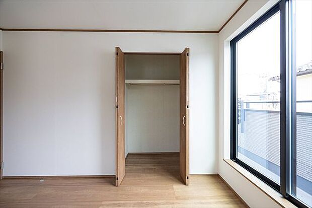 各室クローゼット完備