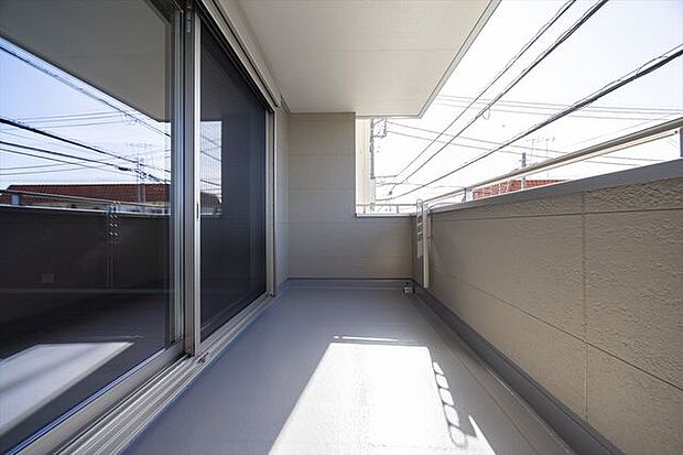 LDKに接したワイドバルコニー