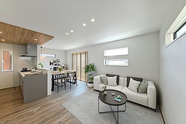 弊社施工実例／ご希望の間取やデザインでこだわりのマイホームを実現いただけます。